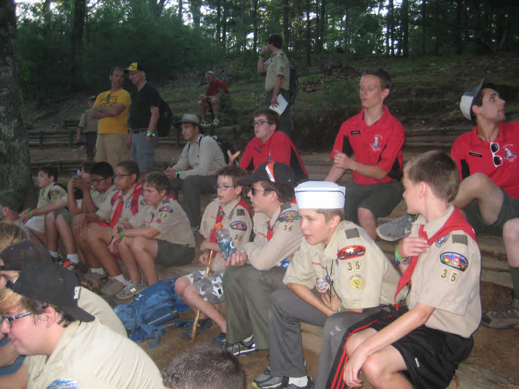 OpeningCampfire2 – Boy Scout Troop 35 – Wheaton, Illinois