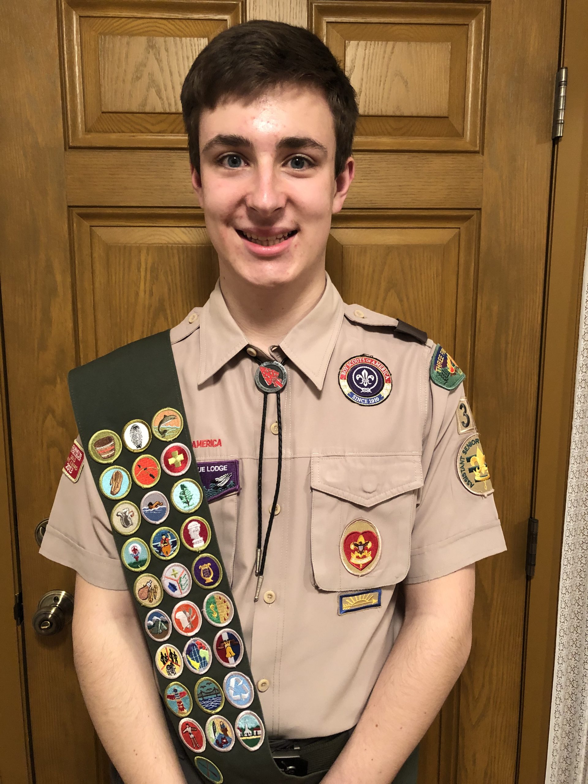 Troop 35 announces latest Eagle Scout Boy Scout Troop 35 Wheaton, Illinois