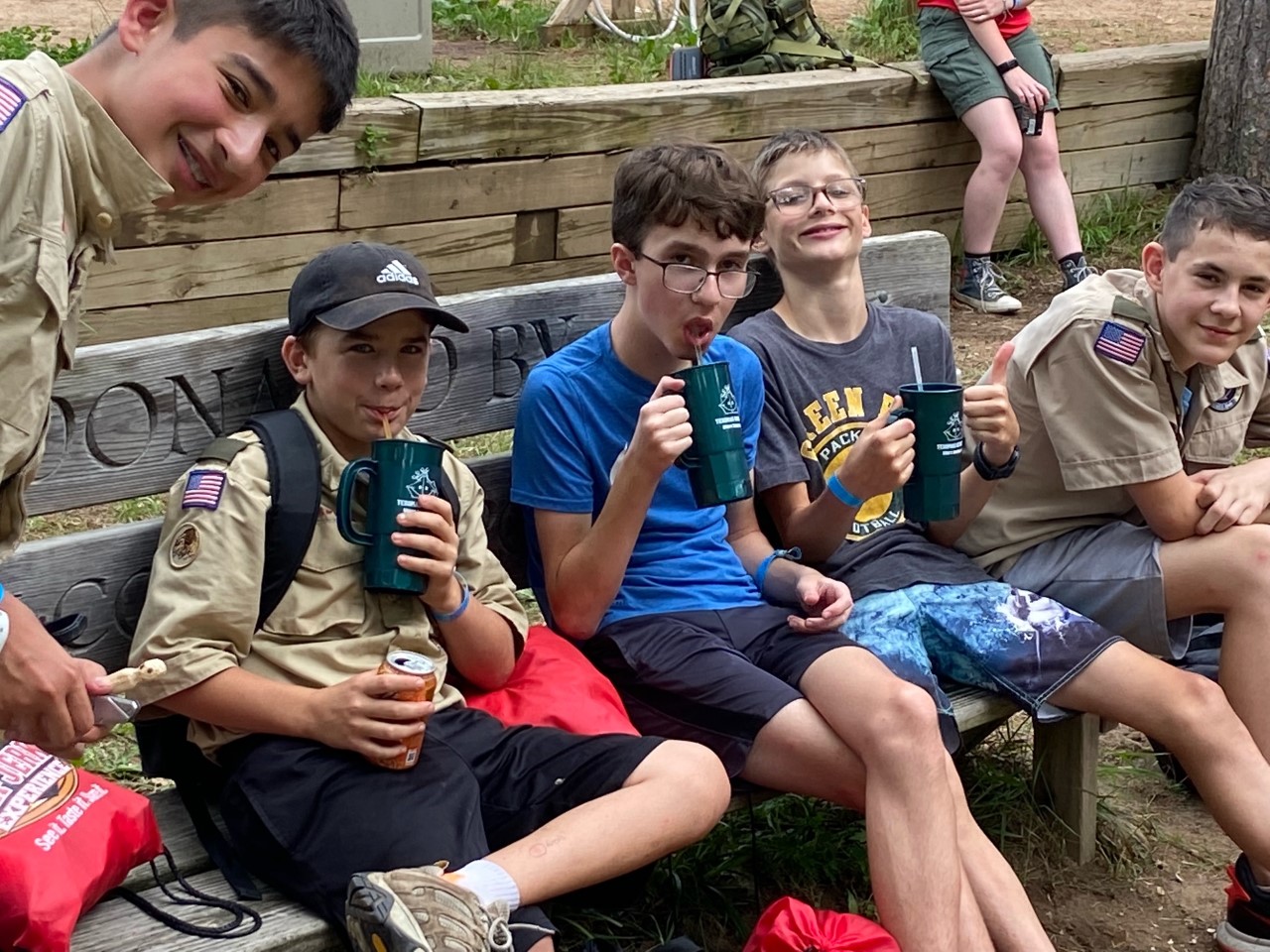 Smiles from Tesomas Boy Scout Troop 35 Wheaton, Illinois